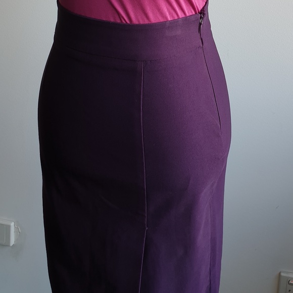 Forever 21 purple pencil skirt, size S - Picture 2 of 3